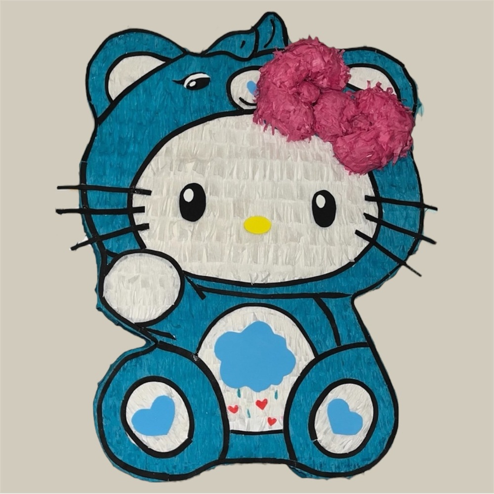 Hello Kitty Blue and Pink Party Piñata
